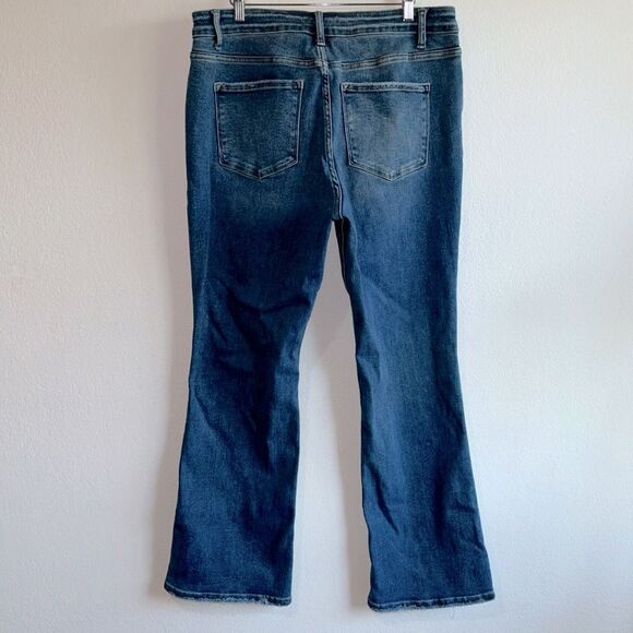 Loveret by Vervet Paramount High Rise Slim Bootcut Jeans Plus Sz 16 - Picture 7 of 12